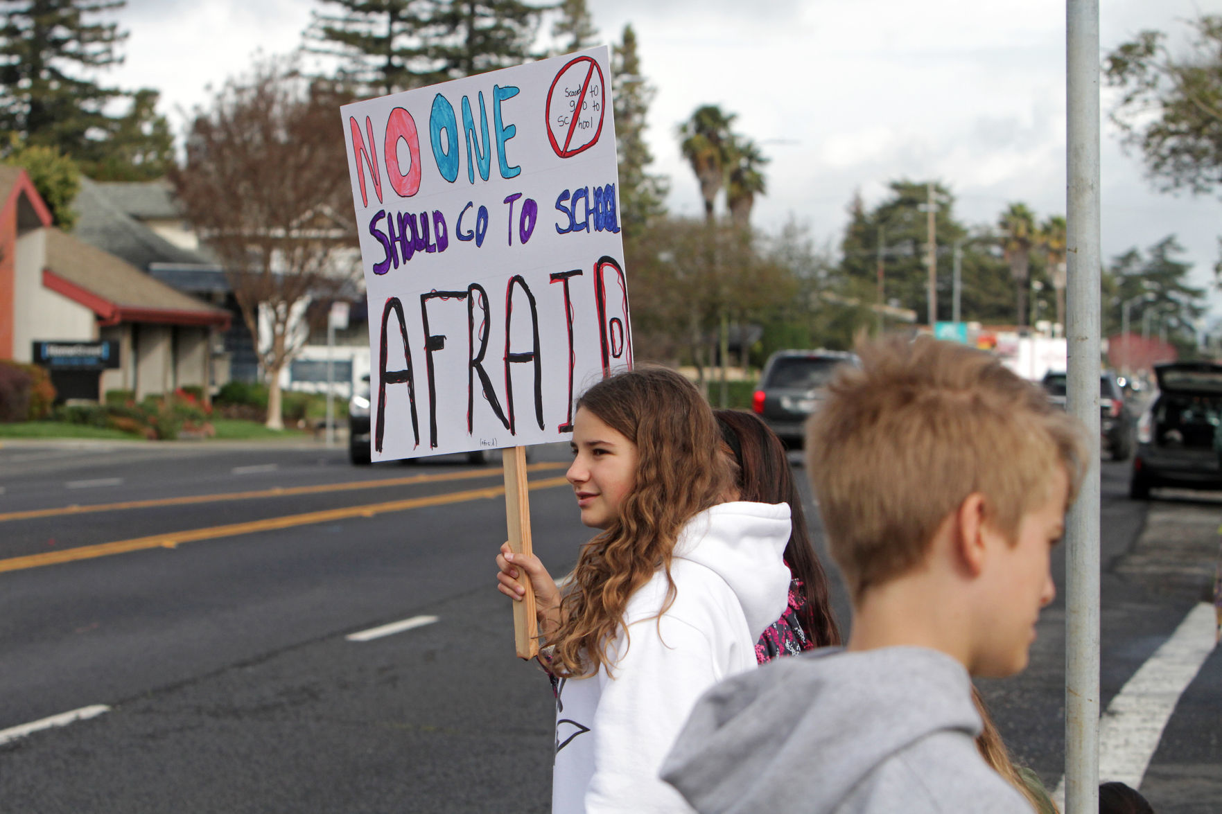 Blue Oak students, National School Walkout